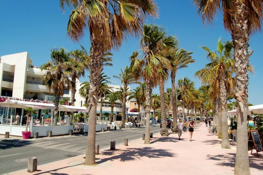 Blue Summer Vibes Duplex Studio For 4P, Ac, Sea View, Parking, Beach At 50M, Spa Access -3 La Ciotat Kültér fotó