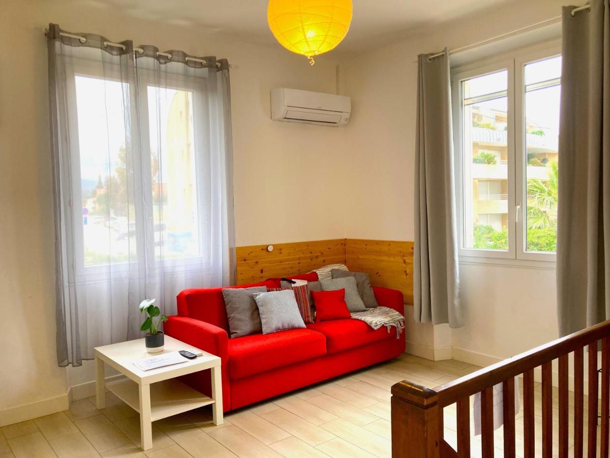 Blue Summer Vibes Duplex Studio For 4P, Ac, Sea View, Parking, Beach At 50M, Spa Access -3 La Ciotat Kültér fotó