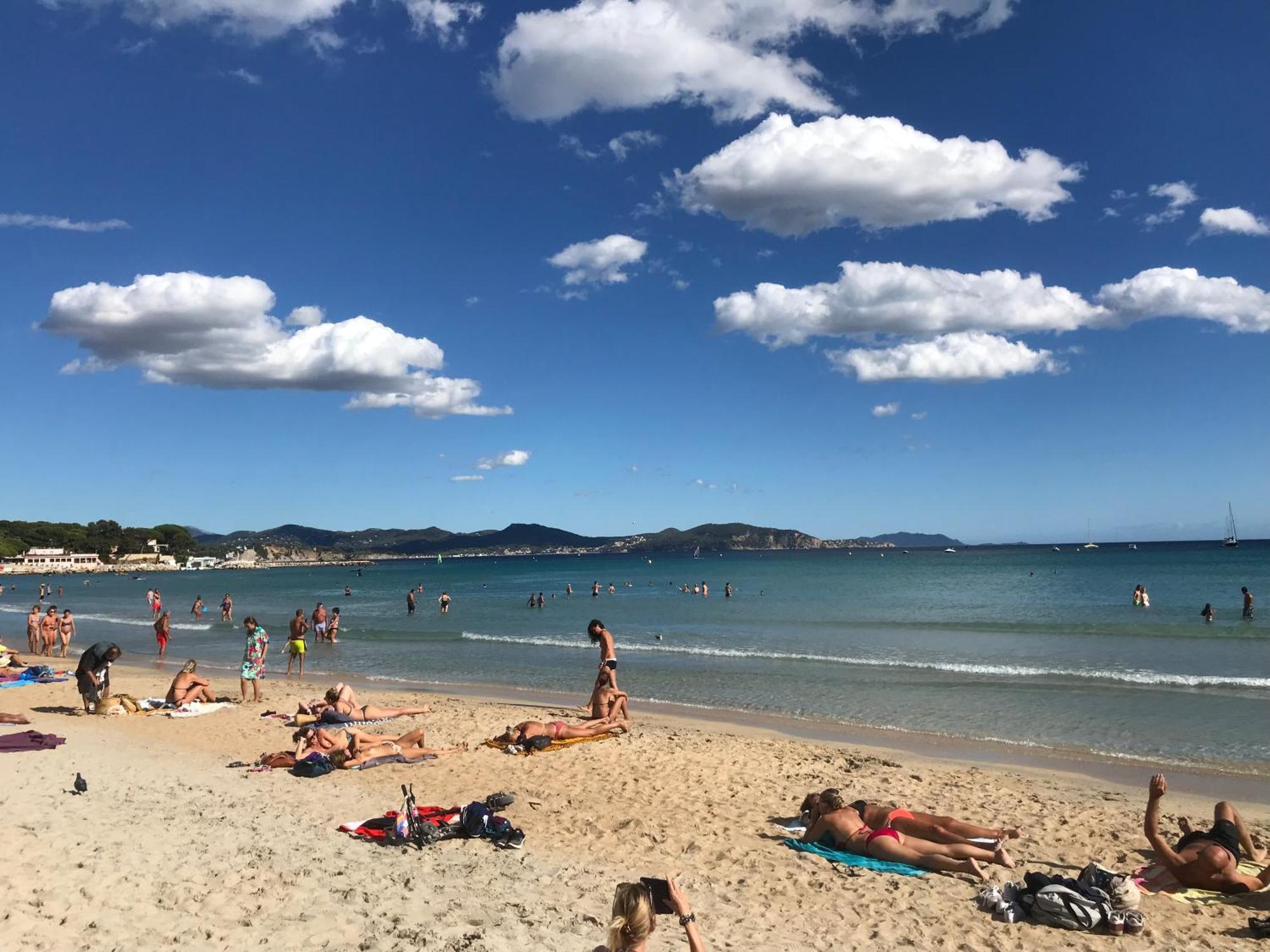 Blue Summer Vibes Duplex Studio For 4P, Ac, Sea View, Parking, Beach At 50M, Spa Access -3 La Ciotat Kültér fotó